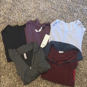 Assorted Long Sleeve Activewear Bundle